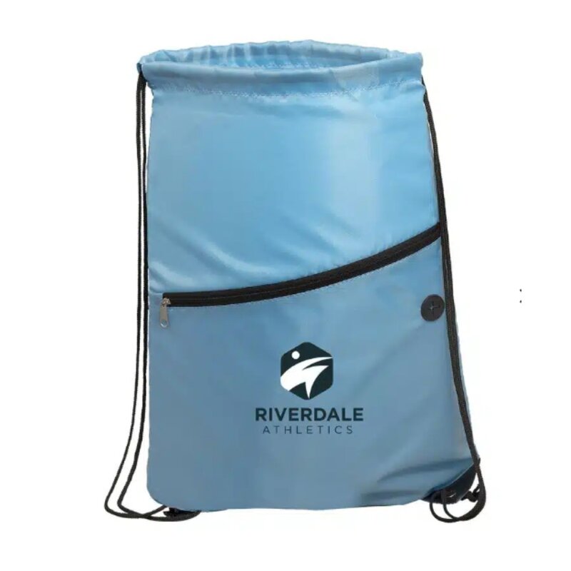 Main Product Image for Custom Printed Incline Drawstring Backpack With Zipper