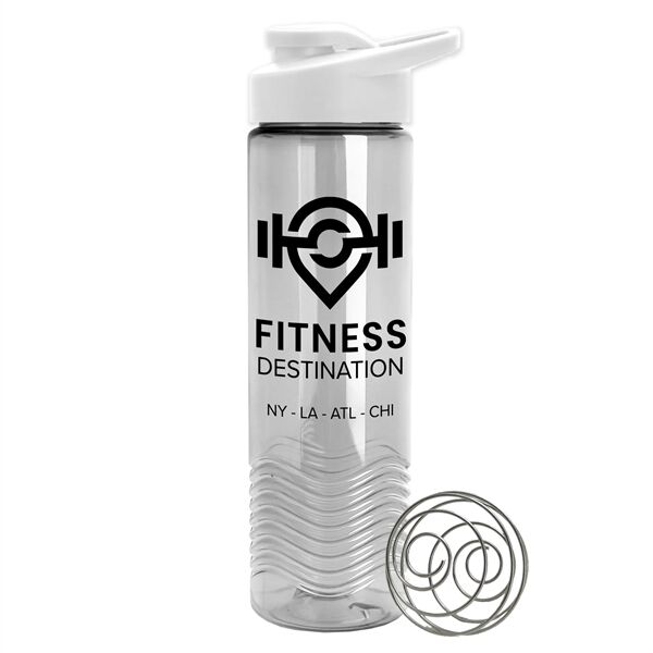 Main Product Image for The Wave Tritan(TM) Shaker Bottle with Drink thru lid  24 oz.
