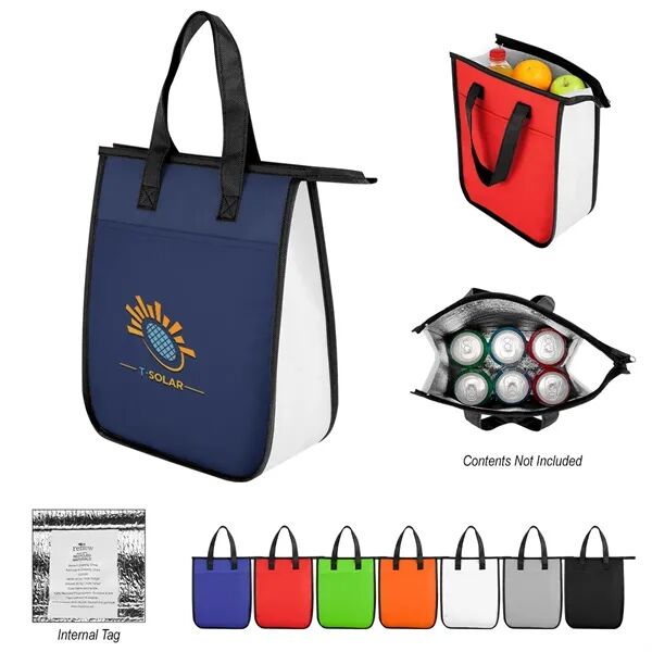 Main Product Image for Branded Lola Laminated Non-Woven 6 Can Cooler Bag