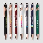 Buy Ellipse Softy Rose Gold Classic Pen With Stylus - Colorjet