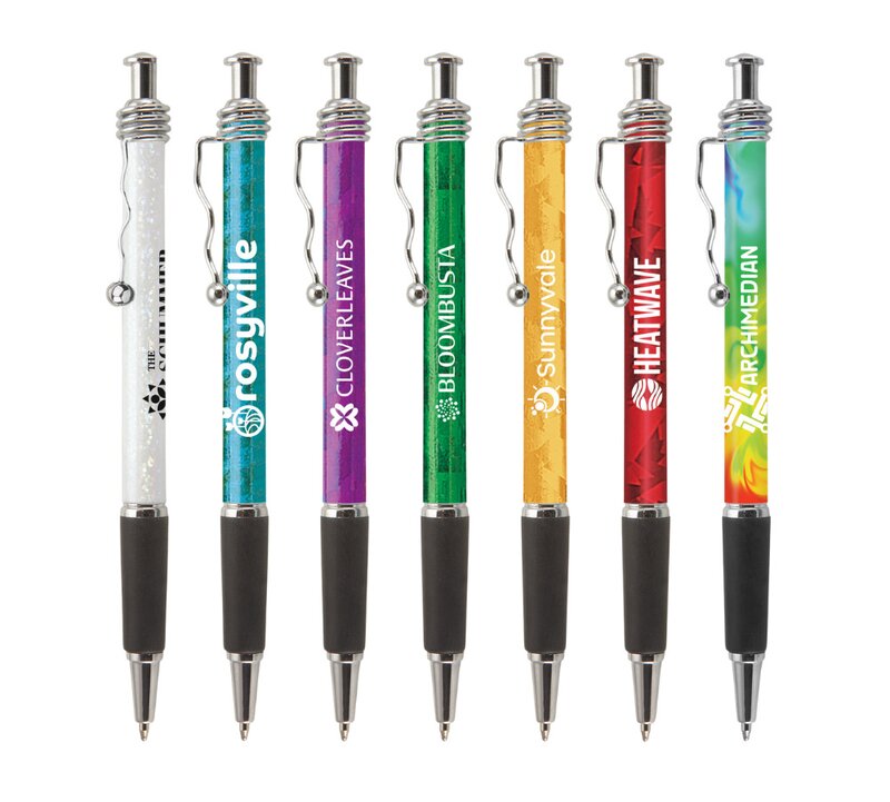 Main Product Image for Custom Printed Holographic Jazz Pen