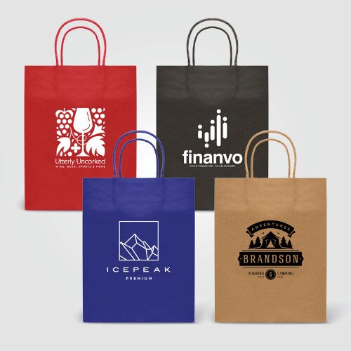 Main Product Image for Custom Imprinted Kraft Paper Bag