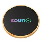 Buy Custom iSCX Design(TM) Full-Color Bamboo 15W Wireless Charger