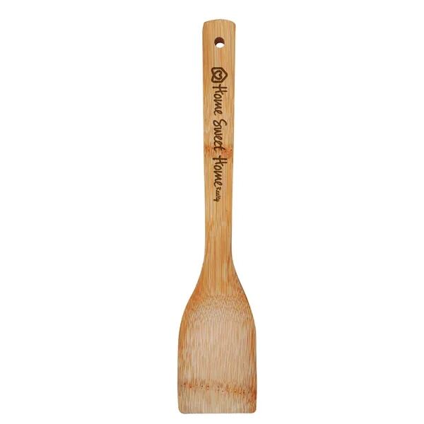 Main Product Image for Custom Printed Bamboo Solid Spatula