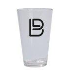 Buy Customized Crystal Clear Silicone Pint 16 oz