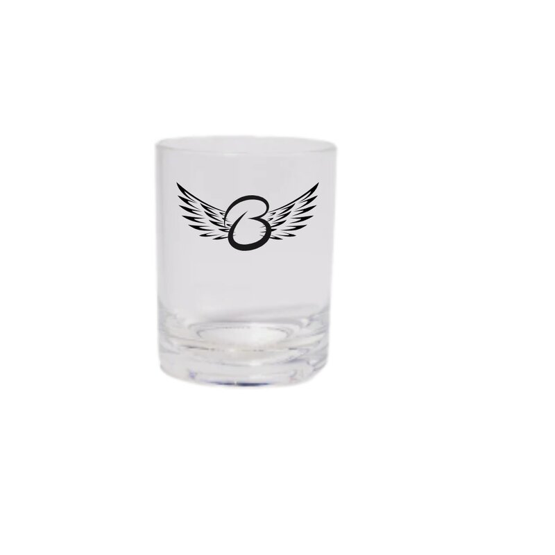 Main Product Image for Customized Crystal Clear Silicone Rocks Glass 12 oz