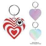 Buy USA Made Full Color Acrylic Key Tag - Heart