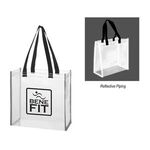 Buy Custom Reflective Shopper Clear EVA Reflective Tote Bag