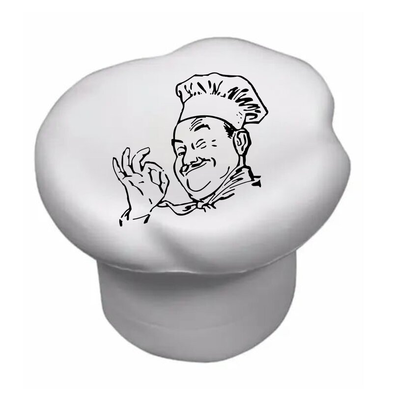Main Product Image for Custom Printed Chef Hat Stress Reliever