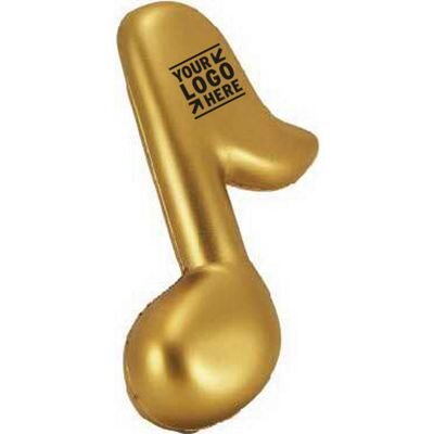 Main Product Image for Custom Printed Musical Note Stress Reliever