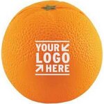 Buy Custom Printed Orange Stress Reliever