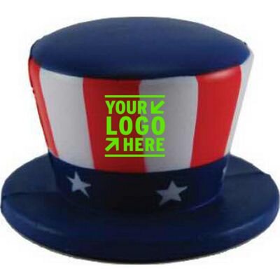 Main Product Image for Custom Printed Uncle Sam Hat Stress Reliever