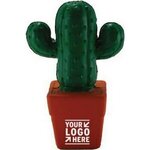 Buy Custom Printed Cactus In Pot Stress Reliever