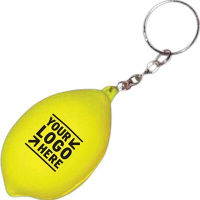 Main Product Image for Custom Printed Lemon Keychain