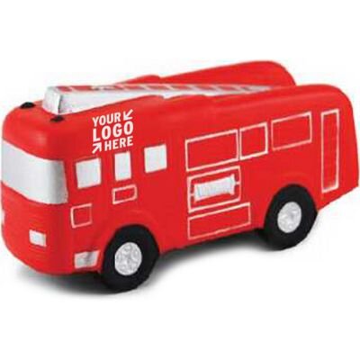 Main Product Image for Custom Printed Fire Truck Stress Reliever