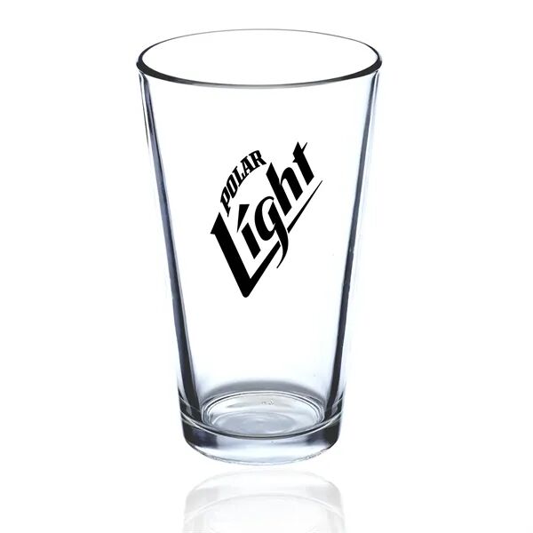 Main Product Image for Custom Printed Libbey Clear Pint Glass 16 oz