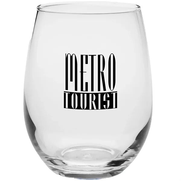 Main Product Image for Custom Printed Stemless Wine Glass 9 oz