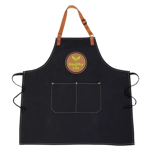 Main Product Image for Custom Printed Pitmaster Recycled Cotton Apron