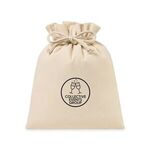 Buy Custom Printed Canvas Drawstring Gift Bag - Large