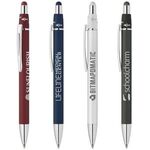 Buy Laser Engraved Orbit Spinner Chrome Metal Pen with Stylus