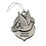 Buy Custom Printed Pewter Finish Dove Ornament