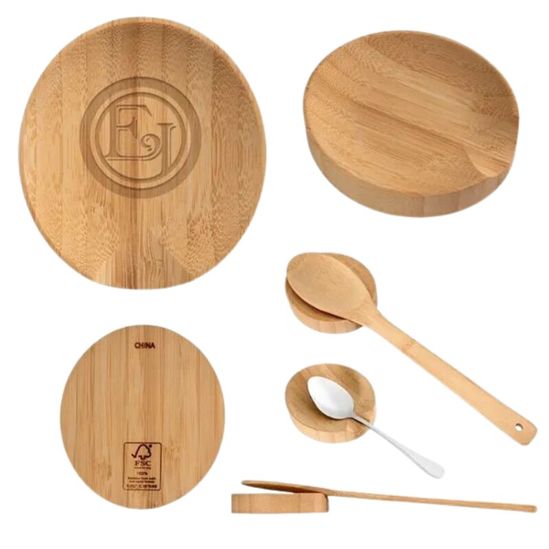 Main Product Image for Laser Engraved Bamboo Spoon Rest