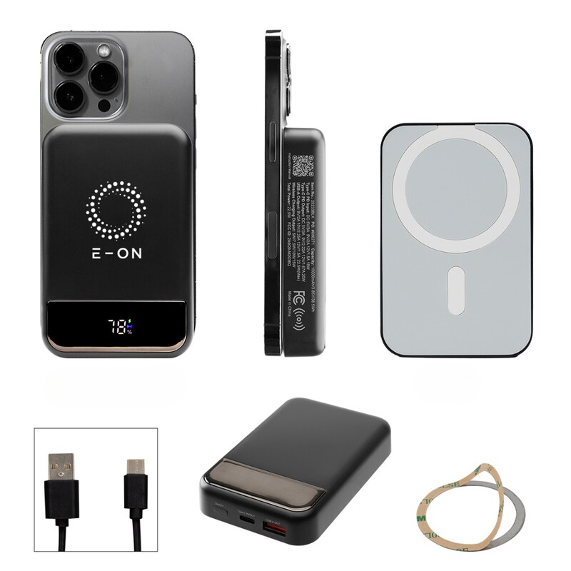 Main Product Image for Custom Printed 10,000 mAh Wireless Charger Power Bank