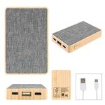 Design this item in 5k Bamboo/rpet Fbrc Power Bank