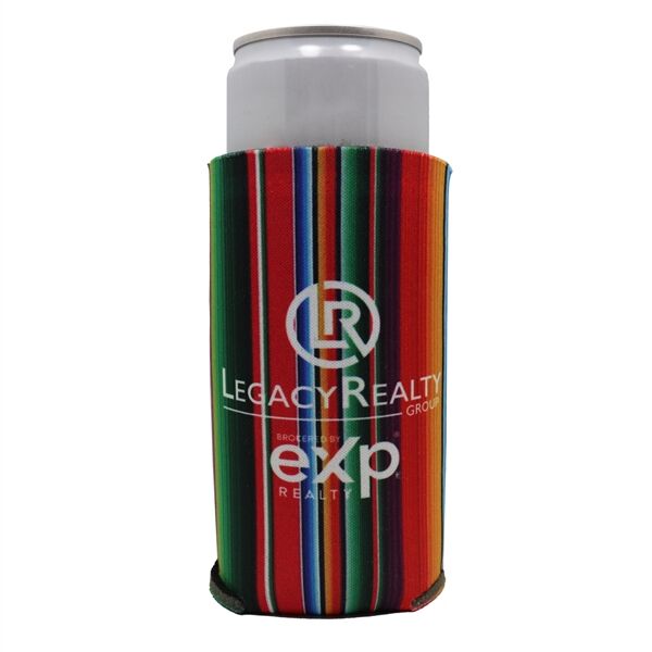Main Product Image for Custom Printed Full Color Slim Can Coolie 12 Oz