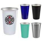 Buy Custom Printed Stainless Steel Pint 16 oz