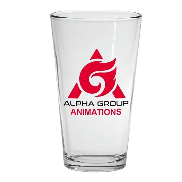 Main Product Image for USA Made Custom Printed Pint Glass 16 oz
