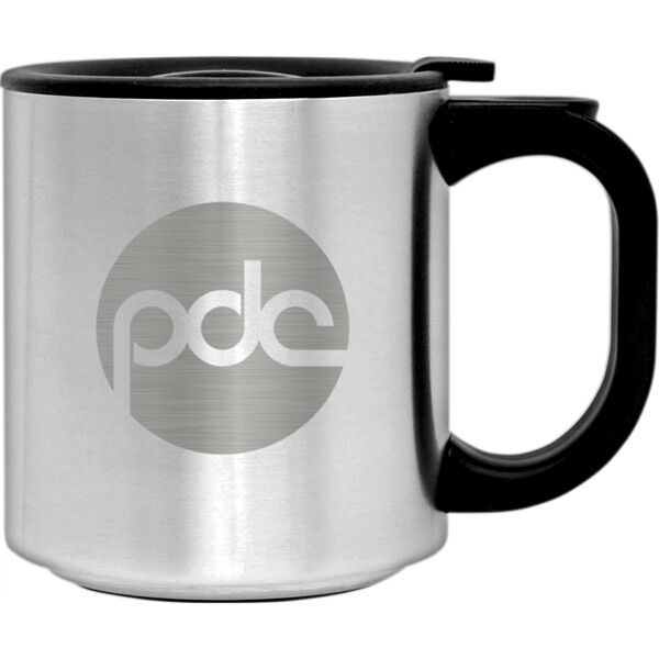 Main Product Image for Laser Etched Stainless Steel City Coffee Mug