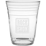 Buy Deep Etched Glass Fill Up Cup 16 oz. 