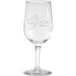 Buy Deep Etched Tall Wine Glass
