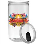 Buy Custom Printed Tritan Can Cooler with Slider Lid 16 Oz