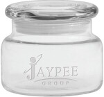 Buy  Deep Etched  Apothecary Jar w/ Flat Lid 8 oz.