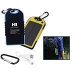 Buy Custom Printed Waterproof Solar Power Bank - 4000mAh