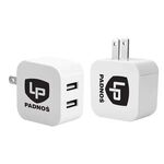 Buy Custom Printed 2 Port USB Fast Charging Wall Charger