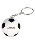 Buy Custom Printed Soccer Ball Shape Stress Ball Keychain.