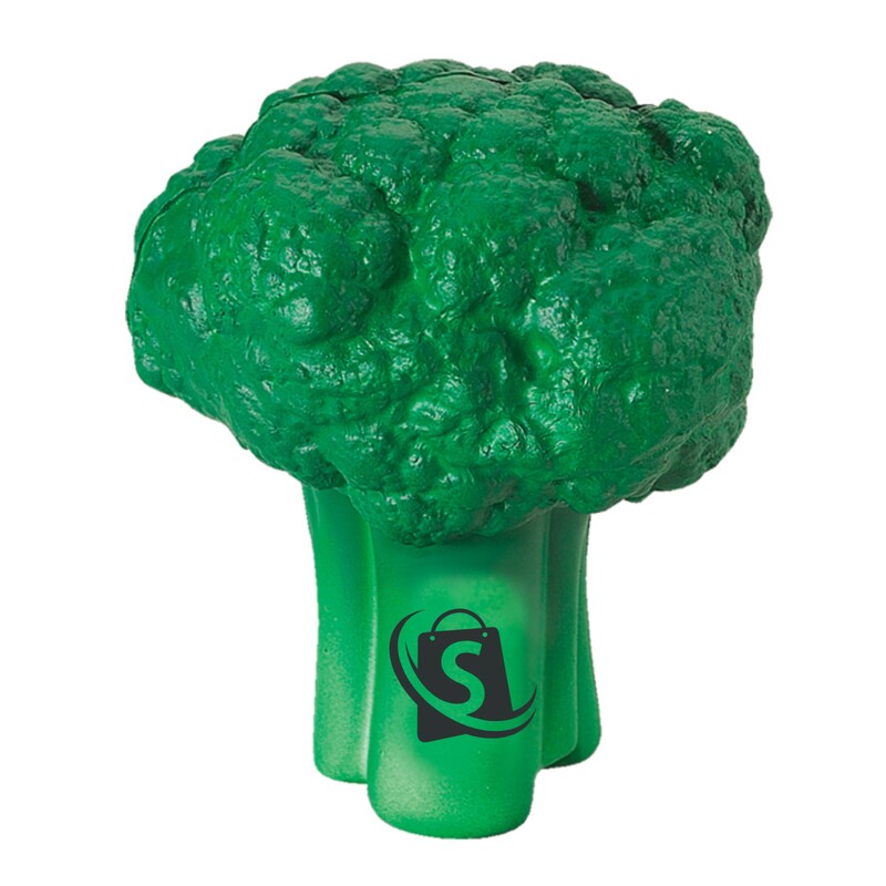 Main Product Image for Custom Printed Broccoli Shape Stress Reliever