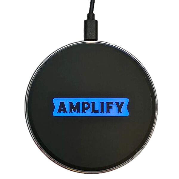 Main Product Image for Laser Engraved 15W Light Up Fast Charge Wireless Charging Pad