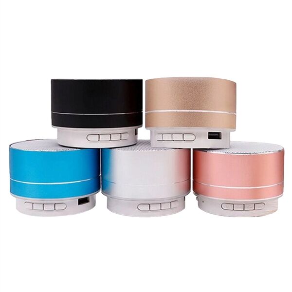 Main Product Image for Custom Printed Round Aluminum Bluetooth Speaker