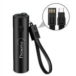 Buy Laser Engraved 5000 mAh 18W Power bank w/ Flashlight