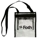 Buy Custom Printed Clear PVC Stadium Shoulder Bags