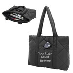 Buy Custom Logo Veranda Quilted Nylon Tote Bag