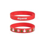Buy Branded Christmas Silicone Wristband Bracelet