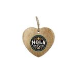 Buy Custom Printed Wood Heart Ornament 3"