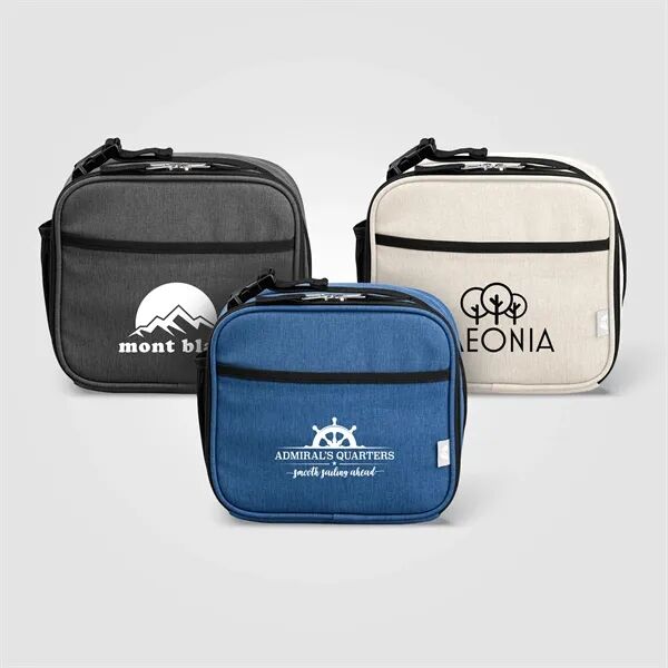 Main Product Image for Imprinted Helsinki rPET PEVA Lined Lunch Cooler Crossbody Bag