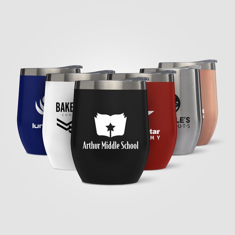 Main Product Image for Custom Printed Escape Wine Glass 11 oz