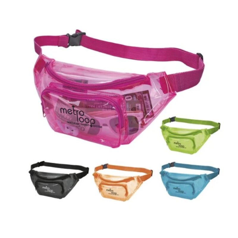 Main Product Image for Custom Printed Translucent Color Fanny Pack